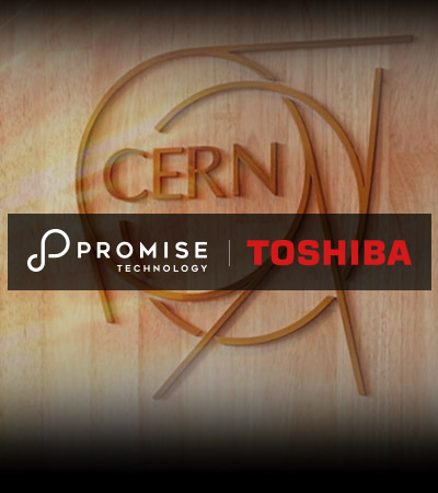 PROMISE and Toshiba join forces at Large Hadron Collider